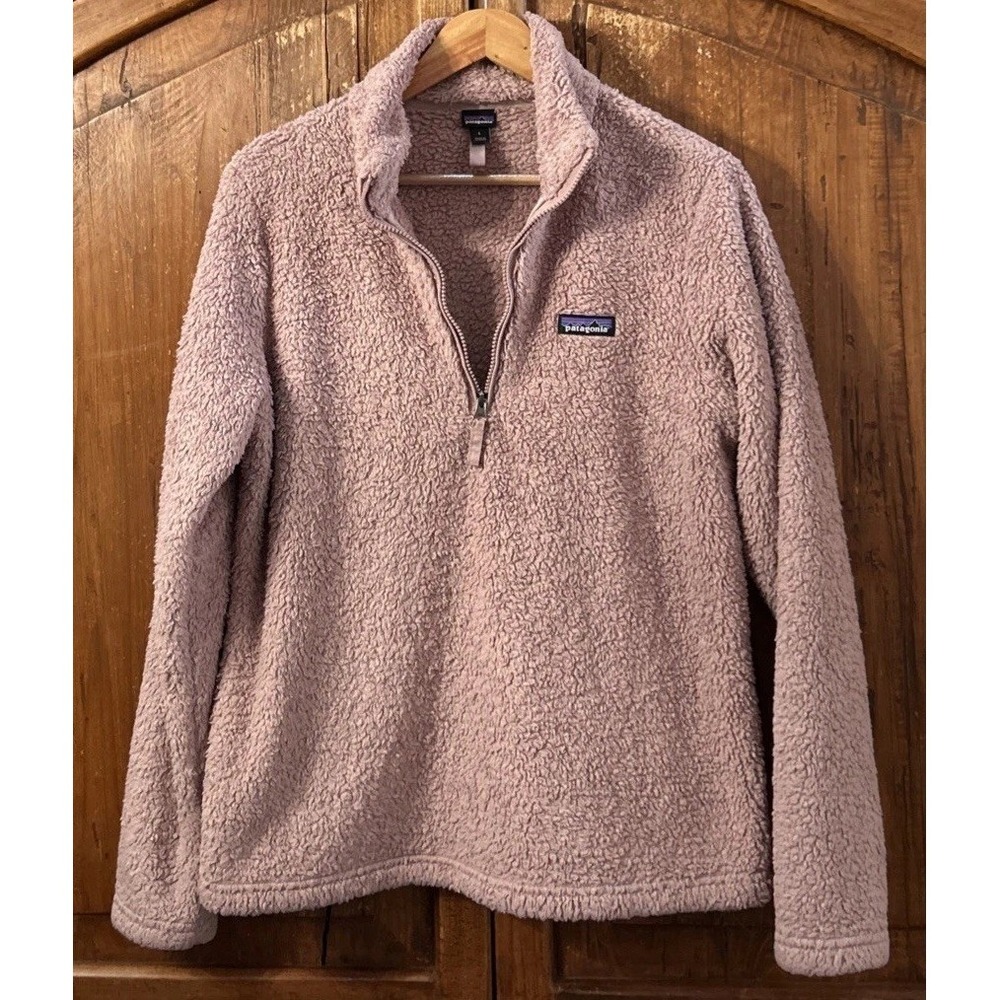 Patagonia Women's Los Gatos‎ 1/4-Zip Fleece Style # 25235 Sz Large